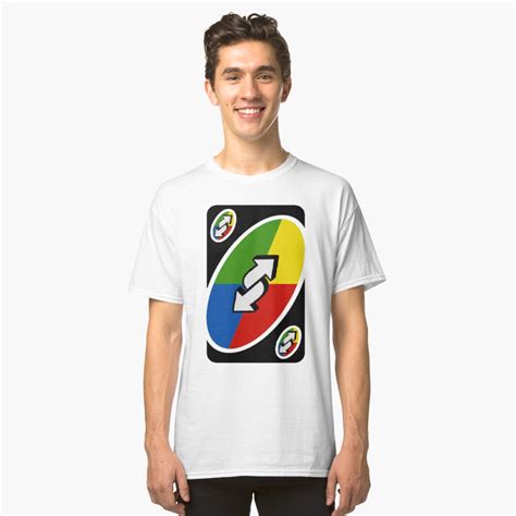 The word cards are simply any. "Uno Rainbow Reverse Card" T-shirt by MrPollux | Redbubble