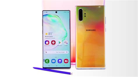 Samsung Galaxy Note 10 And Note 10 Hands On Engadget Galaxy Note