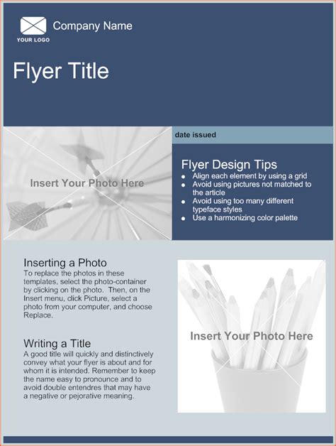 flyer templates bookletemplateorg