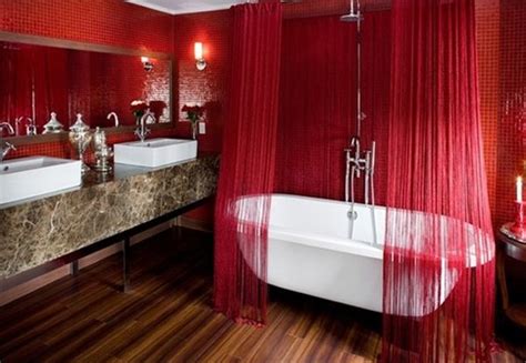 Top 20 Romantic Bathrooms For Wedding Homemydesign Bathroom Red