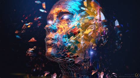 Digital Art Face Abstract Deviantart Wallpapers Hd Desktop And
