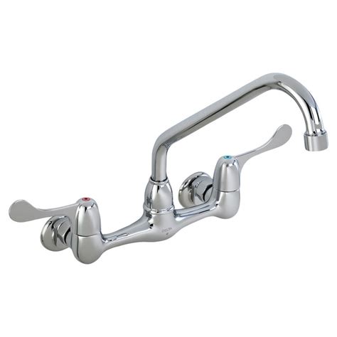 Sink faucets refine by type: DELTA 28P4202LF COMMERCIAL WALL MOUNT KITCHEN FAUCET ...
