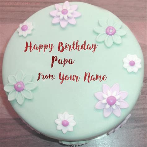 Papa Birthday Wishes Beautiful Cake With Name Pictures ...