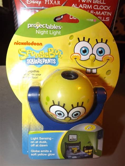Jasco Projectables Night Light New Nickelodeon Spongebob