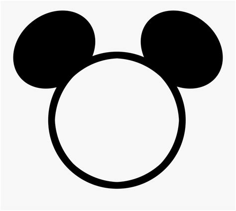 Mickey Mouse Head Outline Clipartsco Images