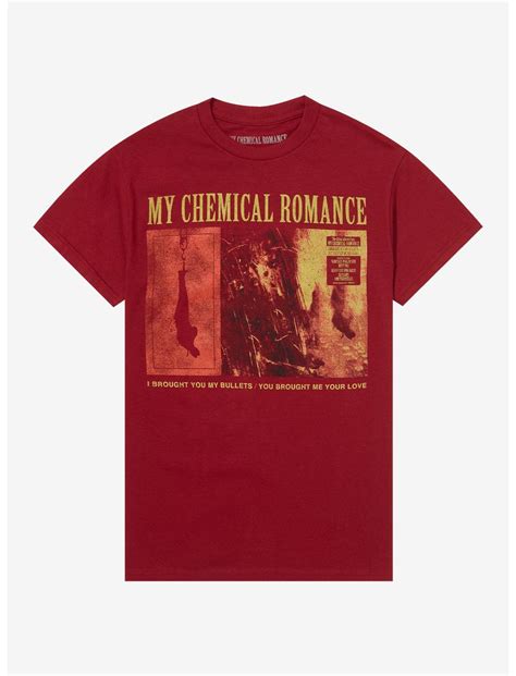 My Chemical Romance Bullets Boyfriend Fit Girls T Shirt Hot Topic