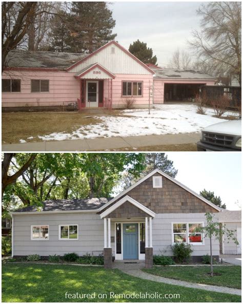 Before After Flip House Exterior Remodelaholic Flipping Houses