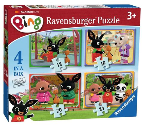 Bing 4 In Box Childrens Puzzles Puzzles Products Uk Bing 4