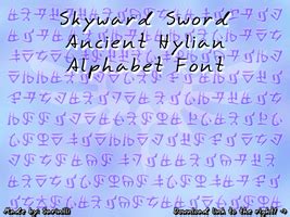Download 10,000 fonts with one click for $19.95. Long Untold Sheikah Alphabet by Sarinilli on DeviantArt