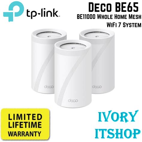 TP Link Deco BE65 BE11000 Whole Home Mesh WiFi 7 System Lazada Co Th