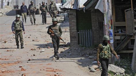 three army soldiers 12 militants killed in separate encounters in kashmir india news