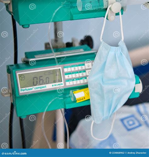 Syringe Pump Dropper For Epidural Anesthesia And Drug Administration
