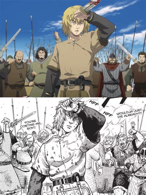 Manga Vs Anime Comic Manga Manga Art Vinland Saga Manga Vineland