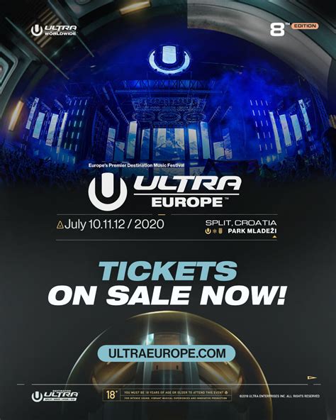 Ultra Europe 2020 Tickets On Sale Now Road To Ultra