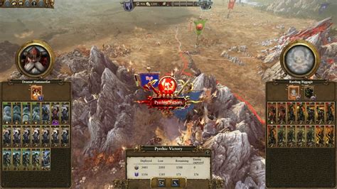 Total War Warhammer Karak Eight Peak Is Ours Angrund Pt2 Battle
