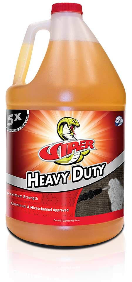 High Strength Concentrated Coil Cleaner Viper Heavy Duty