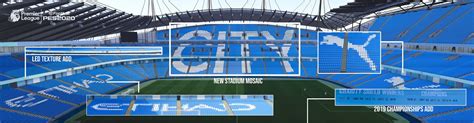 New seasons 2020/21new kitsnew club promotionsummer transfernew faceadded stadiumplayer database from pes 2021 ps4 all credits to bianca moha. PES 2020 Stadium City of Manchester / Etihad Stadium ~ PES ...