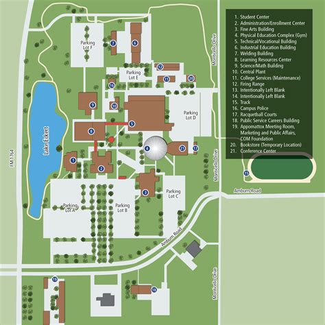 University Campus Map Best Design Idea