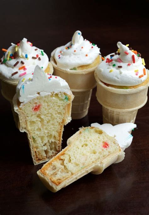 Minutes Serves These Adorable Cupcakes Look Exactly Like Ice Cream Cones Perfect For