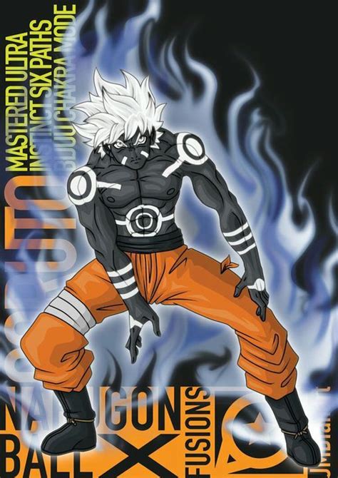 Dragon Ball And Naruto Fusions Goku And Naruto Fusion Anime Dragon
