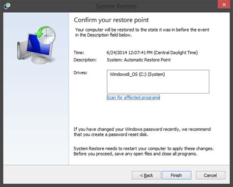 How To Use System Restore In Windows 881