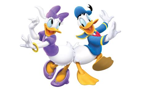 Dancing Donald Duck With Daisy Duck Character Characters From Walt