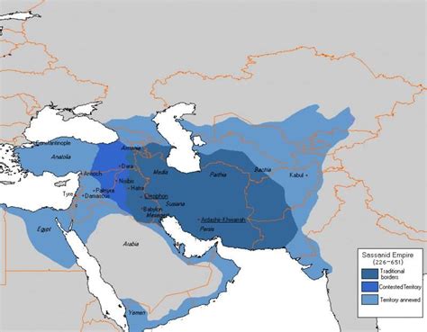 Sassanid Empire 226 551 Parthian Empire Sassanid Persian Empire