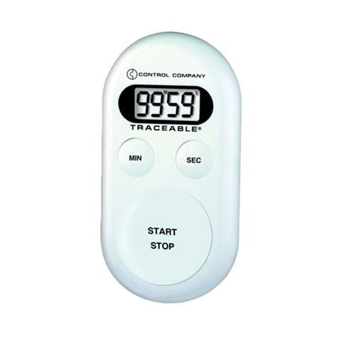 Control Company 5042 Traceable® Fingertip™ Compact Digital Timer With Cou