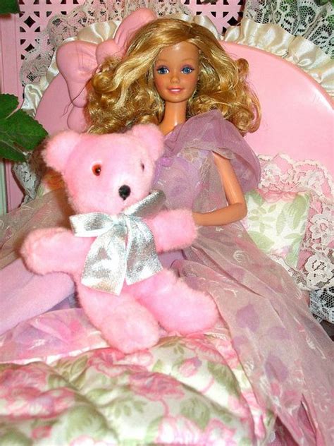 Dreamtime Barbie And Bb Bear1984 Barbie Dream 1980s Barbie Beautiful