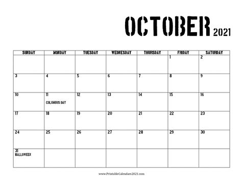 Print Calendar Month Of October 2021 Month Calendar Printable