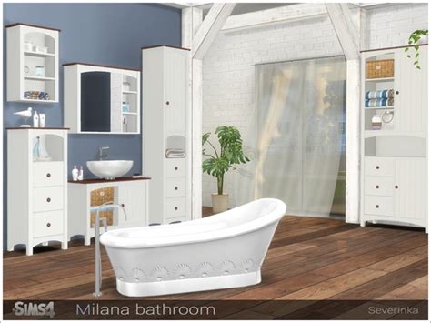 Milana Bathroom By Severinka At Tsr Sims 4 Updates