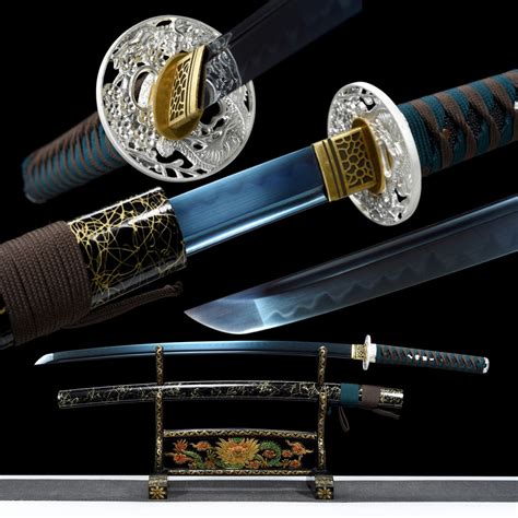 Liuli Katanajapanese Samurai Swordreal Handmade Katanahigh Etsy