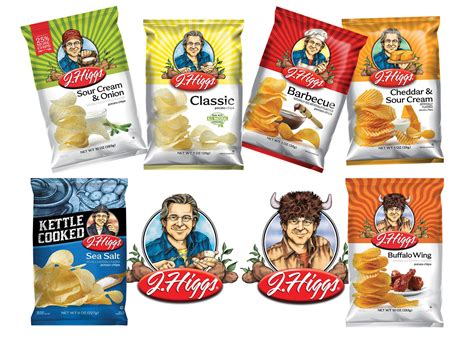Potato Chip Branding And Packaging Design On Behance
