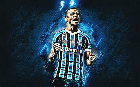 Cicero Blue Stone Gremio Fc Joy Soccer Brazilian Footballers Grunge Cicero Santos Hd