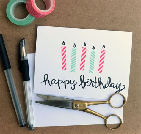 Diy Birthday Cards Top 10 Ideas That Are Easy To Make