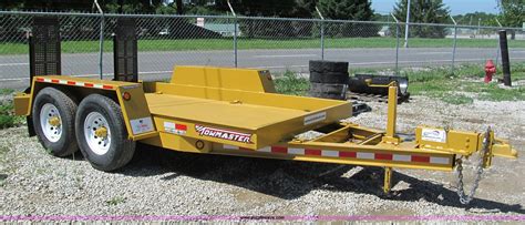2011 Towmaster T10p Skid Steer Trailer Item F5104 Selling At Sold
