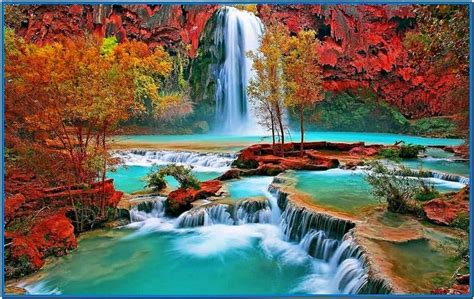 Mountain Waterfall 3d Screensaver Download Screensaversbiz