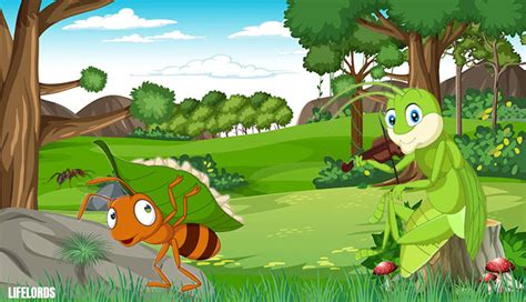 the ant and the grasshopper story with moral