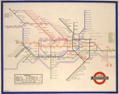 Meet Harry Beck The Genius Behind Londons Iconic Subway Map