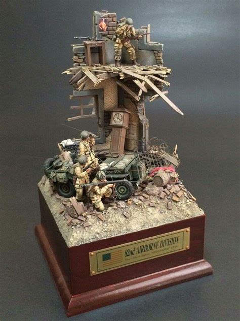 82nd Airborne Division By Tetsuo Horikawa Dioramas Miniaturas Belenes