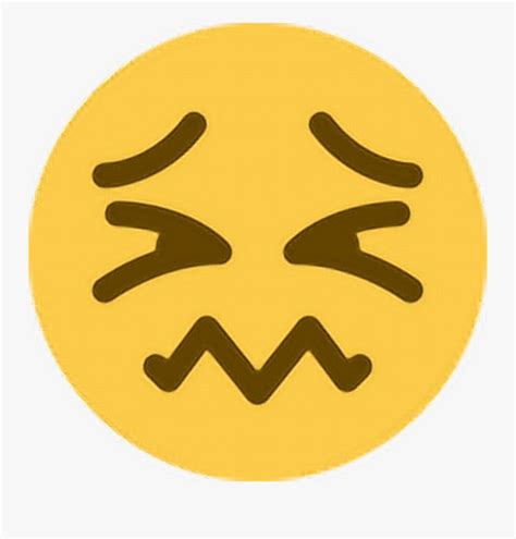 Transparent Sleepy Emoji Png Confounded Emoji Twitter Free