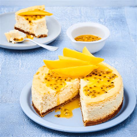Recette Cheesecake Cuit Mangue Lactalis Foodservice
