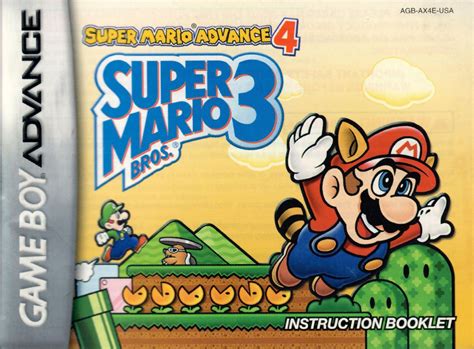 Advance 4 Super Mario Bros Mario 3 Gba 2003 Print Adposter Official
