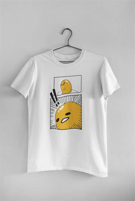 Gudetama Japanese Tee Shirt Cute Funny Kawaii T Shirt Na In 2022
