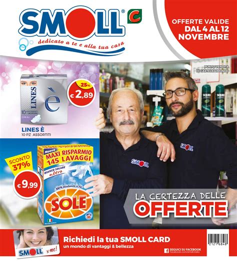 Smoll Volantino Offerte 4 12 Novembre 2016 By Smoll Issuu