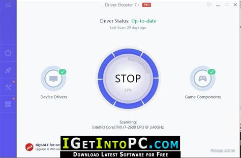 Download driver booster latest version v6.3.0 free for all windows operating system. IObit Driver Booster Pro 7.4.0.728 Free Download