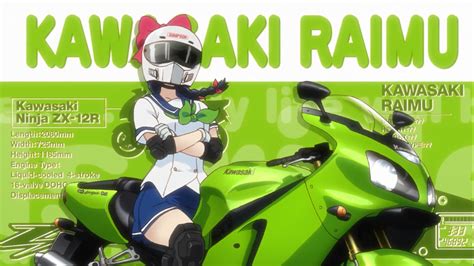 Raimu Kawasaki Riding Anime Girls Wiki Fandom