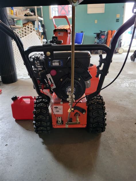 Ariens Snow Blower With Gas Can Model 932046 Beck Auctions Inc