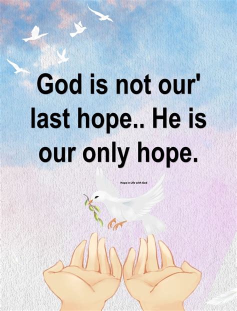 God Is Hope Quotes Shortquotes Cc