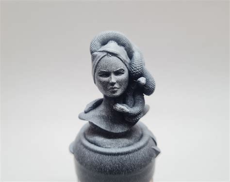 3d Printable Beautiful Medusa Bust By Ogareg Miniatures